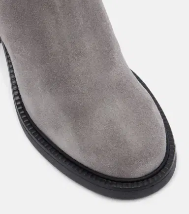 Tod's 60 shearling-trimmed suede ankle boots | Thumbnail 3 Tod's 60 shearling-trimmed suede ankle boots | Thumbnail 3
