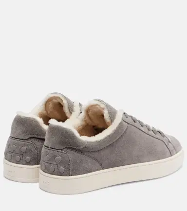 Tod's Classic shearling-lined suede sneakers | Thumbnail 3 Tod's Classic shearling-lined suede sneakers | Thumbnail 3