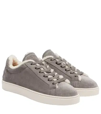 Tod's Classic shearling-lined suede sneakers | Thumbnail 1 Tod's Classic shearling-lined suede sneakers | Thumbnail 1