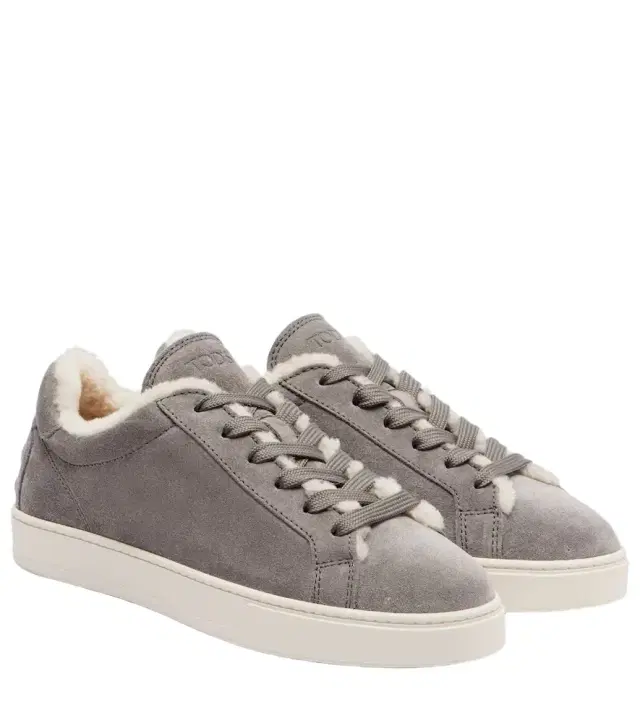 Tod's Classic shearling-lined suede sneakers