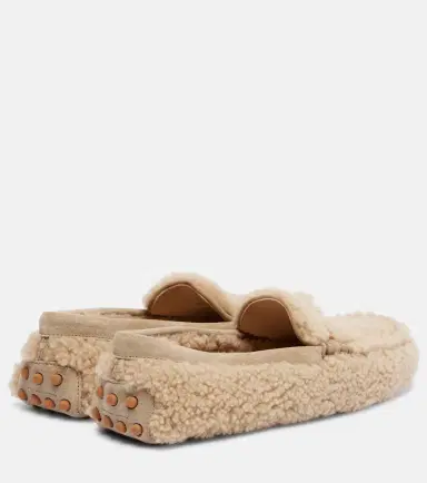 Tod's Gommino shearling driving shoes | Thumbnail 2