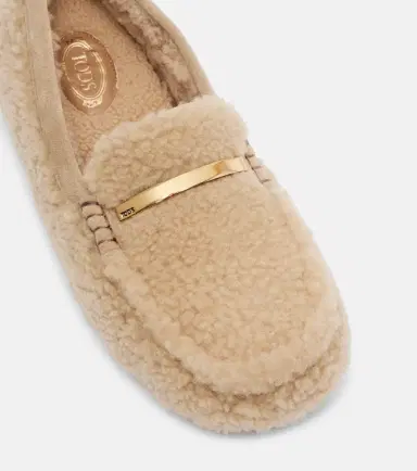 Tod's Gommino shearling driving shoes | Thumbnail 4