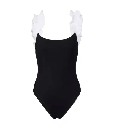 Karla Colletto Evie ruffled swimsuit | Thumbnail 1