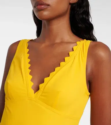 Karla Colletto Ines scalloped swimsuit | Thumbnail 2