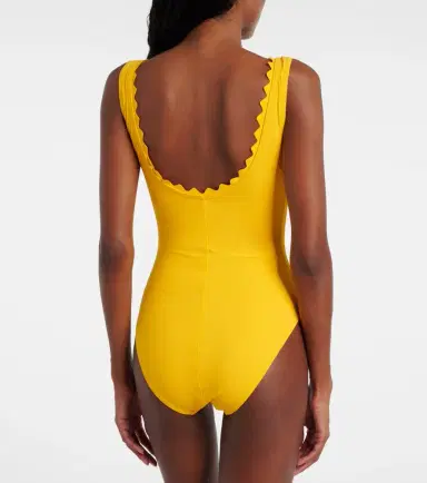 Karla Colletto Ines scalloped swimsuit | Thumbnail 4