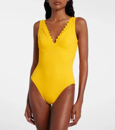 Karla Colletto Ines scalloped swimsuit | Thumbnail 5