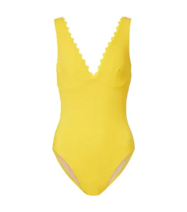 Karla Colletto Ines scalloped swimsuit | Thumbnail 1