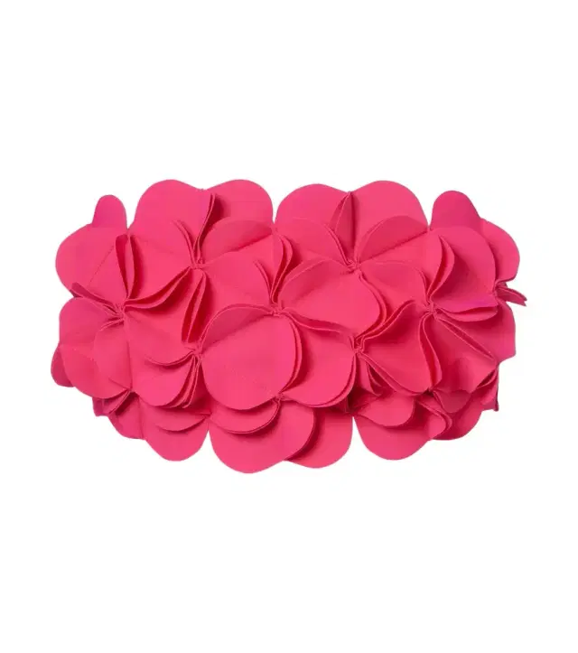 Tess floral-appliqué bikini top