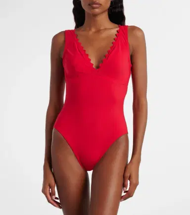 Karla Colletto Inés scalloped swimsuit | Thumbnail 4