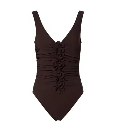 Karla Colletto Tess floral-appliqué swimsuit | Thumbnail 1 Karla Colletto Tess floral-appliqué swimsuit | Thumbnail 1