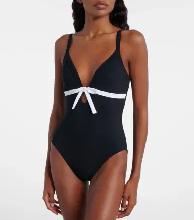 Karla Colletto Lenora bow-detail swimsuit | Thumbnail 2