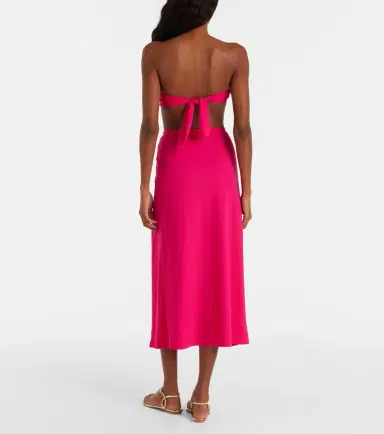 Karla Colletto Tess floral-appliqué beach cover-up | Thumbnail 4 Karla Colletto Tess floral-appliqué beach cover-up | Thumbnail 4
