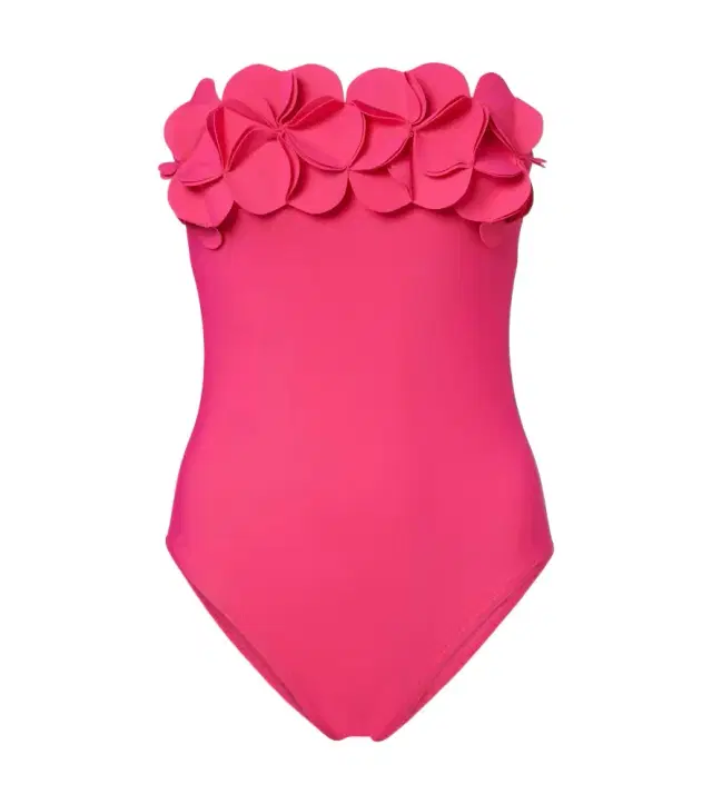 Tess floral-appliqué swimsuit