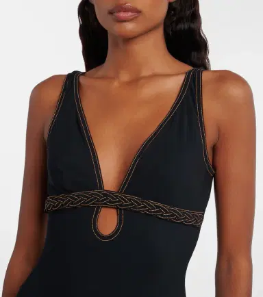 Karla Colletto Quinn keyhole cutout swimsuit | Thumbnail 4