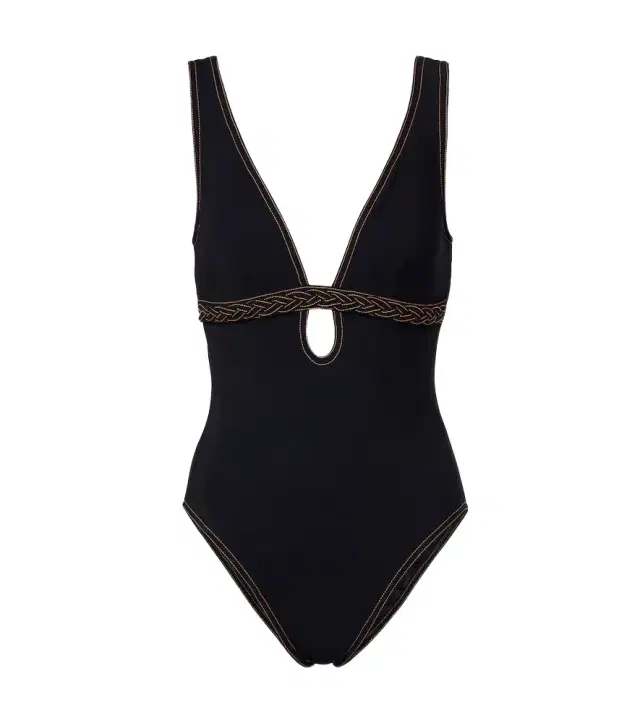 Karla Colletto Quinn keyhole cutout swimsuit
