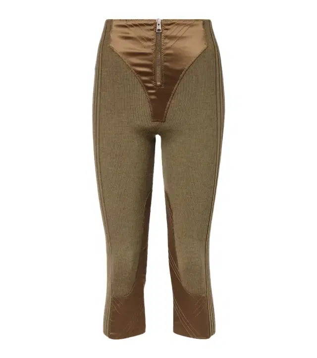 Jean Paul Gaultier Wool-blend Capri pants