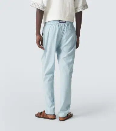 Vilebrequin Parc striped wool-blend slim pants | Thumbnail 3