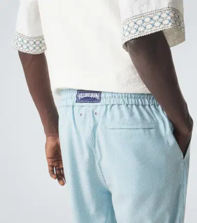 Vilebrequin Parc striped wool-blend slim pants | Thumbnail 4