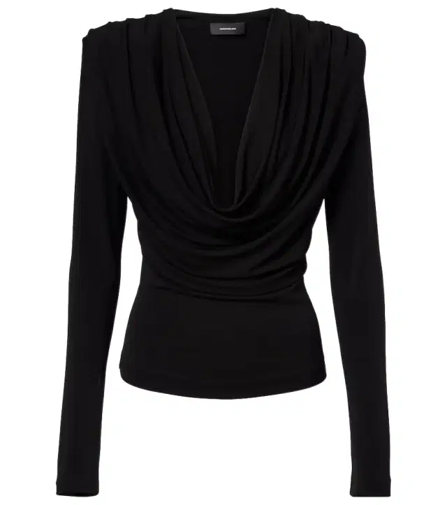 Wardrobe.NYC Wardrobe. NYC Draped jersey top