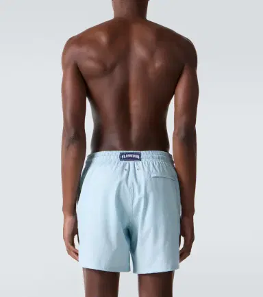 Vilebrequin Bengal stripe wool swim trunks | Thumbnail 4