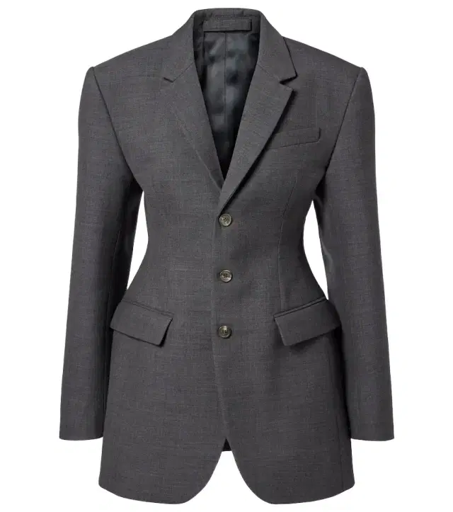 Wardrobe.NYC Wardrobe. NYC Peplum virgin wool blazer