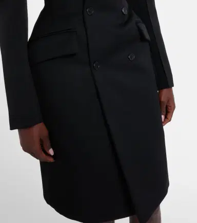 Wardrobe.NYC Wardrobe. NYC Crêpe minidress | Thumbnail 2 Wardrobe.NYC Wardrobe. NYC Crêpe minidress | Thumbnail 2