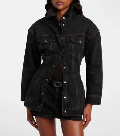 Wardrobe.NYC Wardrobe. NYC Contour denim jacket | Thumbnail 2