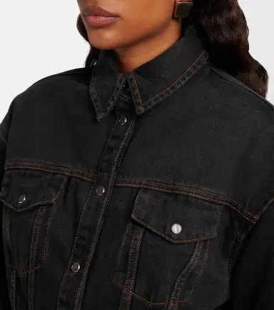 Wardrobe.NYC Wardrobe. NYC Contour denim jacket | Thumbnail 4