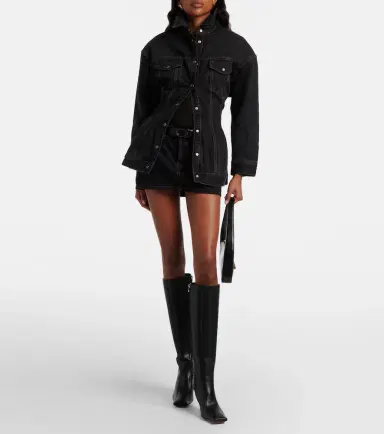Wardrobe.NYC Wardrobe. NYC Contour denim jacket | Thumbnail 6