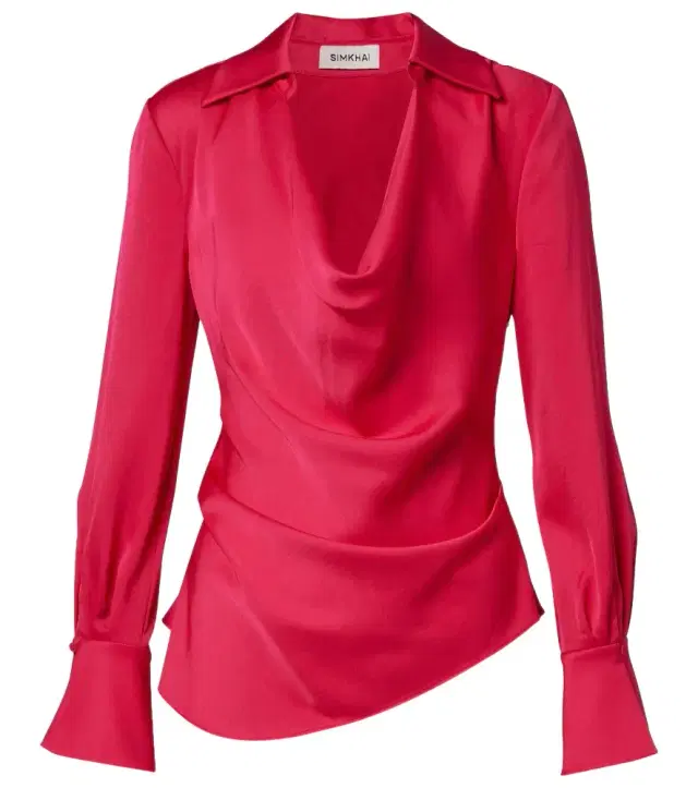 Simkhai Symone satin top