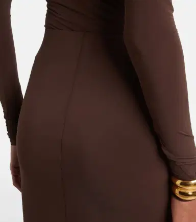 Wardrobe.NYC Wardrobe. NYC Sheer midi skirt | Thumbnail 6