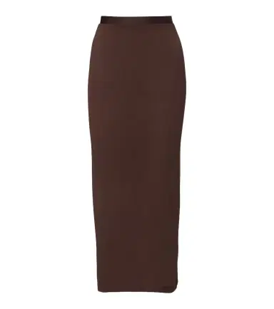 Wardrobe.NYC Wardrobe. NYC Sheer midi skirt | Thumbnail 1