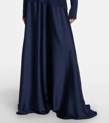 Simkhai Paola satin gown | Thumbnail 2