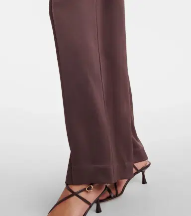 Simkhai Kyra high-rise satin wide-leg pants | Thumbnail 6