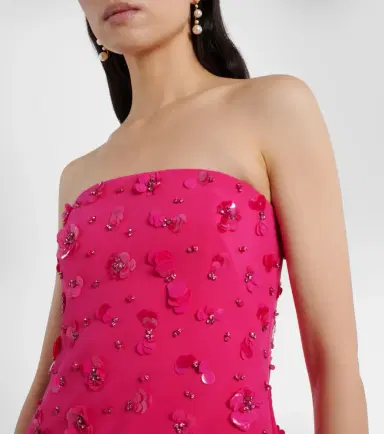 Simkhai Serafina embellished bustier gown | Thumbnail 3