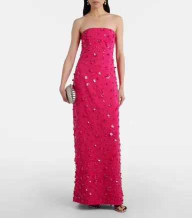Simkhai Serafina embellished bustier gown | Thumbnail 5