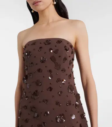 Simkhai Serafina embellished bustier gown | Thumbnail 5