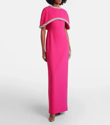 Simkhai Briella embellished crêpe gown | Thumbnail 3 Simkhai Briella embellished crêpe gown | Thumbnail 3