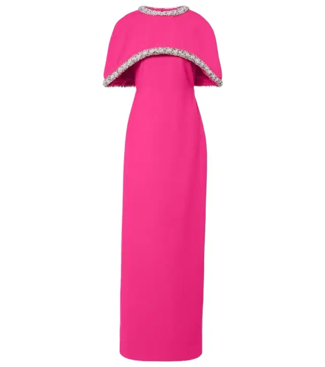 Simkhai Briella embellished crêpe gown