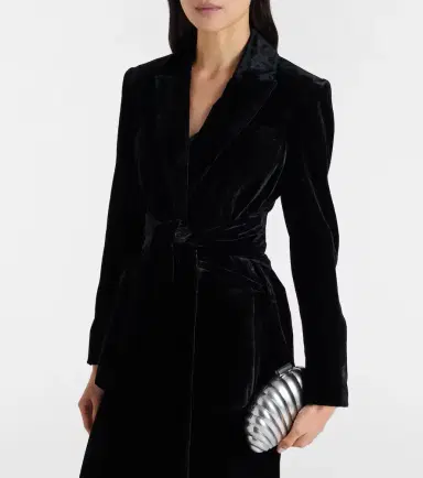 Veronica Beard Issel velvet blazer | Thumbnail 2 Veronica Beard Issel velvet blazer | Thumbnail 2