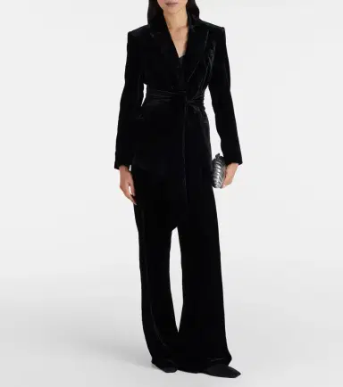 Veronica Beard Issel velvet blazer | Thumbnail 4 Veronica Beard Issel velvet blazer | Thumbnail 4
