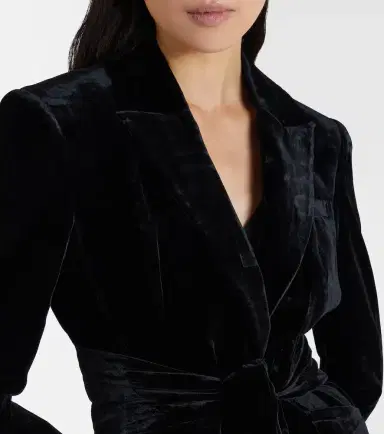 Veronica Beard Issel velvet blazer | Thumbnail 6 Veronica Beard Issel velvet blazer | Thumbnail 6
