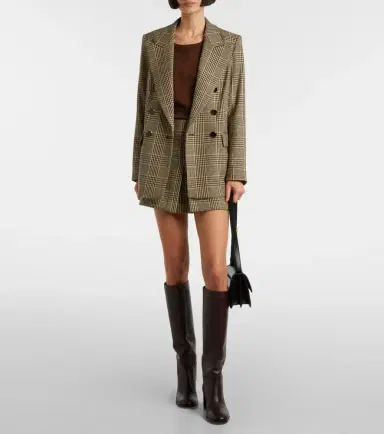 Veronica Beard Pavaline houndstooth miniskirt | Thumbnail 2