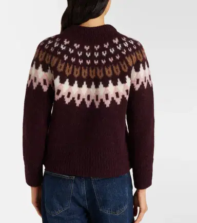 Veronica Beard Anne Fair Isle wool-blend sweater | Thumbnail 3
