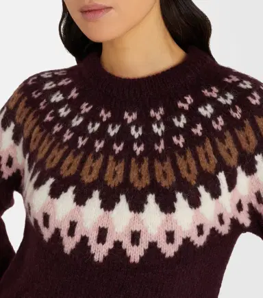 Veronica Beard Anne Fair Isle wool-blend sweater | Thumbnail 5