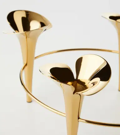 Georg Jensen Bloom candle holder by Helle Damkjær | Thumbnail 3