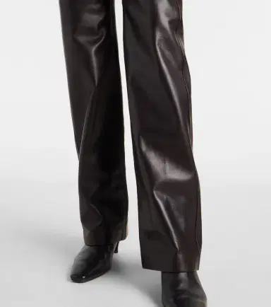 Nili Lotan Leather bootcut pants | Thumbnail 3 Nili Lotan Leather bootcut pants | Thumbnail 3