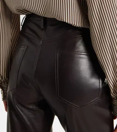 Nili Lotan Leather bootcut pants | Thumbnail 6 Nili Lotan Leather bootcut pants | Thumbnail 6