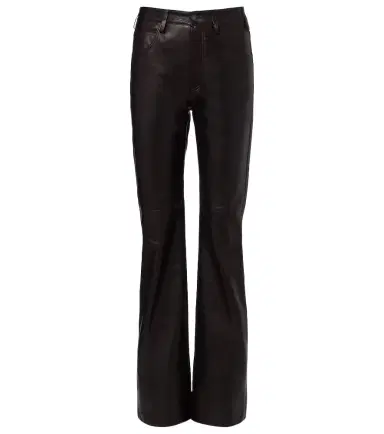 Nili Lotan Leather bootcut pants | Thumbnail 1 Nili Lotan Leather bootcut pants | Thumbnail 1