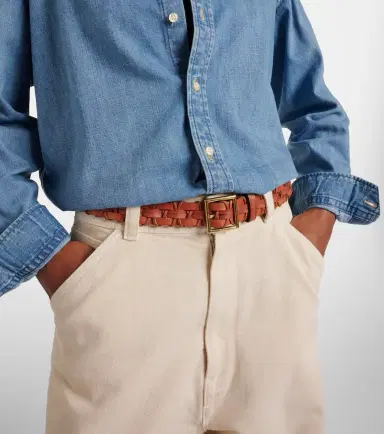 Polo Ralph Lauren Braided leather belt | Thumbnail 3